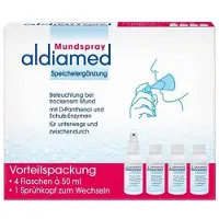 Aldiamed Mundspray z.Speichelergänzung Vorteilspa. 4x50 ml Spray