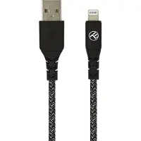 Tellur Green Data cable USB to Lightning 2.4A 1m nylon black