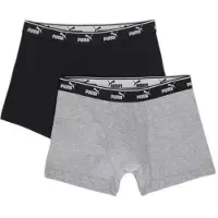 Puma Elements Herren-Boxershorts Mit Logo, 2Er-Pack