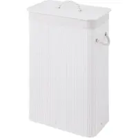 Sealskin Bamboo Laundry basket White
