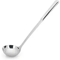 WAS Germany - Suppenlöffel Kitchen Tool 1857, 32 cm, Ø 9 cm, Chromnickelstahl