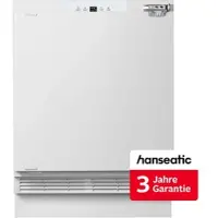 Hanseatic Einbaukühlschrank "HEKS8260E", Energieeffizienz: E, silber (weiß), Rechtsanschlag, wechselbar, Kühlschränke, inkl. 3 Jahre Herstellergarantie, Einbaukühlschrank