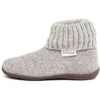 Gottstein Alpine Boot RU Hüttenschuh Hausschuh mit optimaler Passform, Wasserfeste Sohle, Weiches Strickbündchen