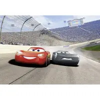Komar Fototapete "Cars3 Curve - Größe 368 x 254 cm" bedruckt glatt Kinderzimmer