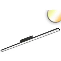 ISOLED 3-PH Linearleuchte prismatisch, 120cm, 40W, schwarz, 300035004000K, CRI90, DALI dim