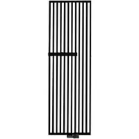 Kermi Design-Heizkörper „Arche Plus“ 47 × 200 cm in Schwarz Soft (RAL 9005, matt)