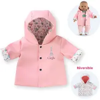 Corolle Puppenkleidung Wendbar Regenjacke 30 cm