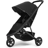Thule Spring 2 Kinderwagen, Black/Black