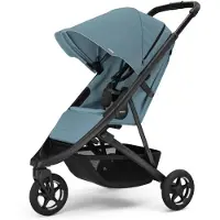 Thule Spring 2 Kinderwagen, Mid Blue/Black