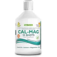 Swedish Nutra | Cal Mag Vitamin D3, Calcium, Magnesium & Zink 500 ml Flüssigkeit zum Einnehmen