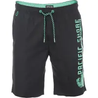 Riverso Badehose Herren Regular Fit RIVJannik - Black - Green (64007) - XXL