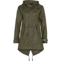 BMS Regenmantel "SoftSkin" in Oliv | Gr.: 40