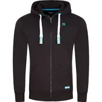 Riverso Sweatjacke RIVNoah in Schwarz | Gr.: M