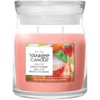 Yankee candle White Strawberry Bellini Signature Medium Jar 368g 2-Docht