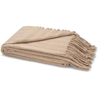 Yumeko Decke Alpakawolle 130x200 Braun - Eco, Bio & Fairtrade