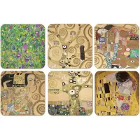 Bekking & Blitz Gustav Klimt Untersetzer 6 Stück