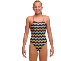 Funkita Rainbowie Schwimmanzug chlorresistent und schnelltrocknend in bunt | Gr.: 164