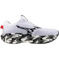 Mizuno Wave Rider 30 Laufschuhe Weiß Schwarz AW26 Unisex, Größe 44 - EUR