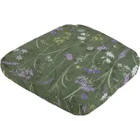 Madison Wicker Universal ca. 48 x 48 cm Donna Green Canvas Eco Plus Natural Outdoor-Finish