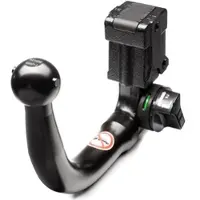Rameder Brink Anhängerkupplung abnehmbar inkl. TowTec E-Satz 13polig universal - NISSAN LEAF