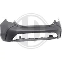 Diederichs 6661055 Stoßstange hinten für TOYOTA COROLLA Schrägheck (_E21_, _EA1_, _EH1_) 2019-2023