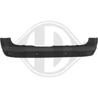 Diederichs 1455856 Stoßstange hinten für FORD TRANSIT CONNECT V408 Kasten/Großraumlimousine 06.2018-2024