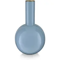 Pip studio Vase Metal Medium Light Blue 19 x 33 cm