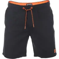 Riverso Badehose Herren RIVDavid Regular Fit - Black Orange - 4XL