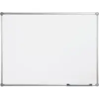 MAUL Whiteboard 2000 MAULpro, weiß kunststoffbeschichtet, Rahmen platingrau, 1500 x 1000 mm