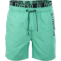 Riverso Badehose Herren Regular Fit RIVBobby - Flashy Green-Black - 3XL