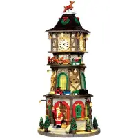 Lemax Weihnachtshäuschen Christmas clock tower (mix)