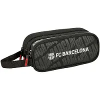 Safta F.cbarcelona 21x8.5x7 Cm Triple Mäppchen Schwarz Mann Schwarz One Size