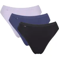 Sloggi Taillenslip "Basic+ Tai" mit hohem Beinausschnitt, Cotton-Mix, glatte Nähte