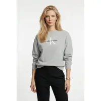 Calvin Klein Jeans Sweatshirt "FRENCH TERRY MONOLOGO CREW", Regular fit, Logoschriftzug