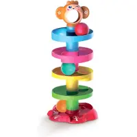 Scandinavian Baby Products Twisted Ball Tower Aktivitätsspielzeug, Babyspielzeug