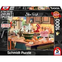 Schmidt Spiele Steve Read: Am Küchentisch, 1000 Stück(e), Speisen und Getränke