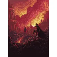 Komar Vliestapete "Digitaldruck Vlies - Star Wars First Order Purge - Größe 200 x 280 cm" bedruckt glatt Kinderzimmer