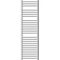 LuxeBath Badheizkörper Sahara, 400x1500 mm, Chrome, gerade mit Seitenanschluss, ohne Heizstab