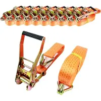 Baumarktplus 10x Spanngurte Mit Ratsche 2 Teilig 6m 5t 5000kg TÜV/GS
