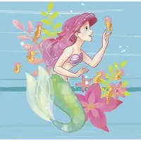 Komar Vliestapete "Digitaldruck Vlies - Ariel Little Friends - Größe 250 x 250 cm" bedruckt glatt Kinderzimmer