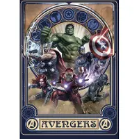 Komar Vliestapete "Digitaldruck Vlies - Avengers Ornament - Größe 200 x 280 cm" bedruckt glatt Kinderzimmer