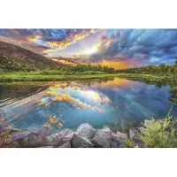 Komar Vliestapete "Vlies - Daybreak - Größe 368 x 248 cm" bedruckt glatt Wohnzimmer, Schlafzimmer