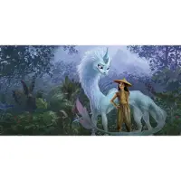 Overig Vliestapete "Digitaldruck Vlies - Raya Jungle - Größe 500 x 250 cm" bedruckt glatt Kinderzimmer