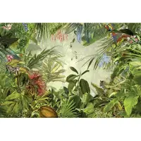 Komar Vliestapete "Vlies - Into the Wild - Größe 368 x 248 cm" bedruckt glatt Wohnzimmer, Schlafzimmer