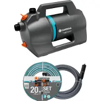 Gardena Gartenpumpe-Set Silent max. Fördermenge: 5.100 l/h 550 Watt