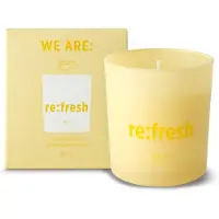 Ipuro Duftkerze im Glas We are: re:fresh Ø 7,5 x 8,7 cm gelb GFMfaba9f4fe