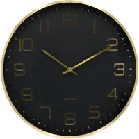 Karlsson Wanduhr ELEGANCE GLOW, Ø 40 cm