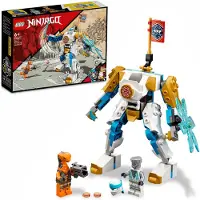 LEGO 71761 NINJAGO Zanes Power-Up-Mech EVO, Spielzeug Ab 6 Jahren Mit Ninja-Actionfigur Und Schlange
