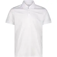 CMP Herren Outdoor Polo Shirt aus Pique mit Dry-Function weiss 54