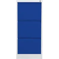 Phoenix Hängeregistraturschrank 3 Schubladen blau